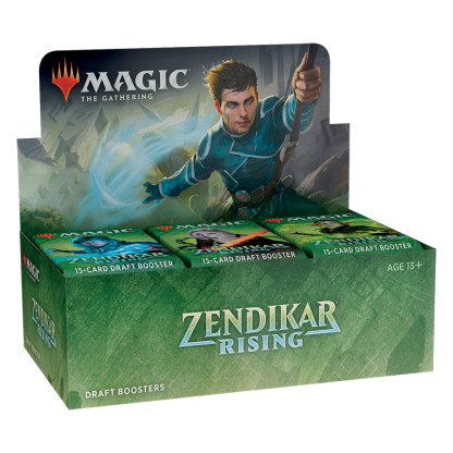 Magic the Gathering:  Zendikar Rising Draft Booster Box