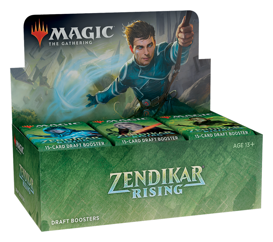 Zendikar RIsing Draft Booster Box Sealed Magic the Gathering 
