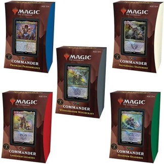 Magic the Gathering: Commander 2021 Preconstructed Decks