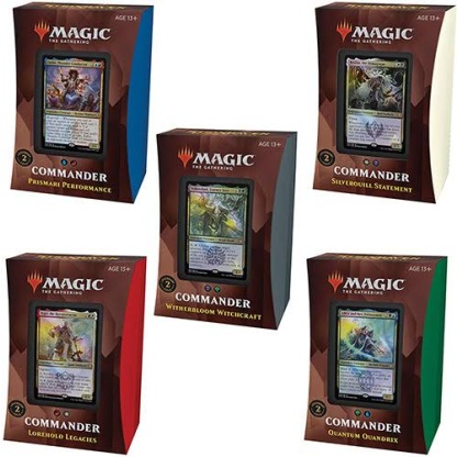 Magic the Gathering: Commander 2021 Preconstructed Decks