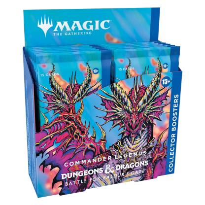 Magic the Gathering: Commander Legends Battle for Baldur's Gate Collector Booster Box
