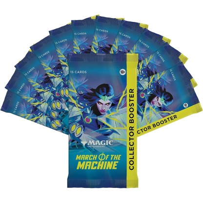 Magic the Gathering: March of the Machine Collector Booster Box - Image 5