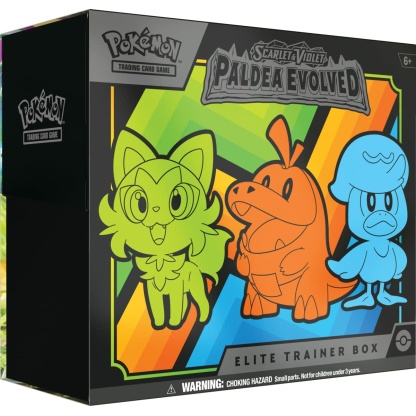 Pokemon: SV02 Scarlet & Violet Paldea Evolved Elite Trainer Box