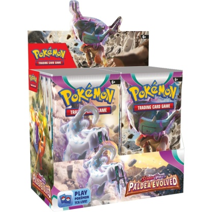 Pokemon: SV02 Scarlet & Violet Paldea Evolved Booster Box - Image 2