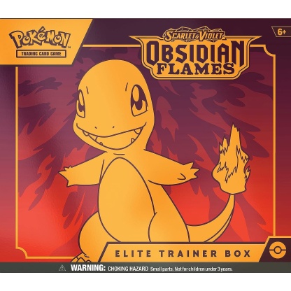 Pokemon: SV03 Scarlet & Violet Obsidian Flames Elite Trainer Box - Image 3