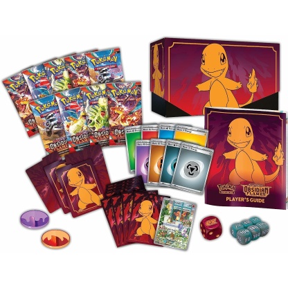 Pokemon: SV03 Scarlet & Violet Obsidian Flames Elite Trainer Box - Image 7
