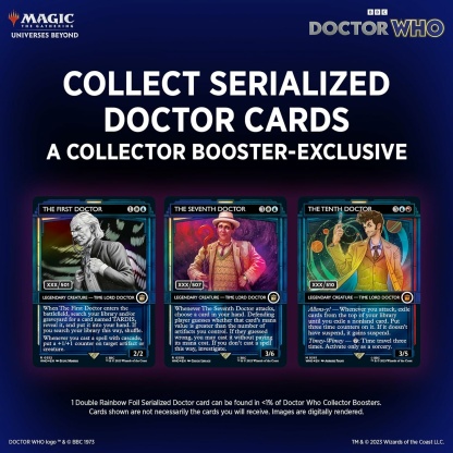 Magic the Gathering: Doctor Who Collector Booster Box - Image 6