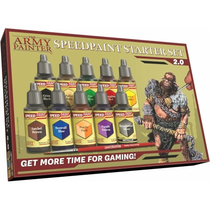 Speedpaint Starter Set & Airpaints Air Rack — The Army Painter - PHD Games