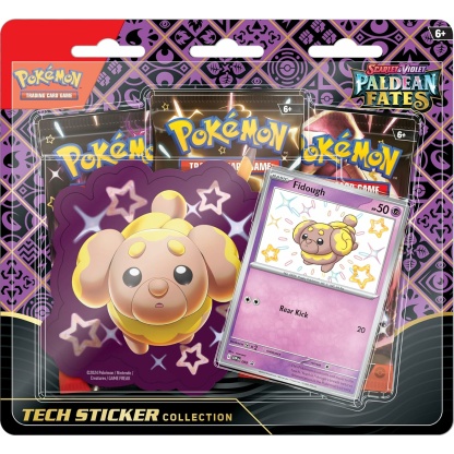 Pokemon: SV4.5 Paldean Fates Tech Sticker Collection - Image 2