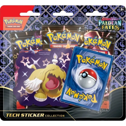 Pokemon: SV4.5 Paldean Fates Tech Sticker Collection - Image 3