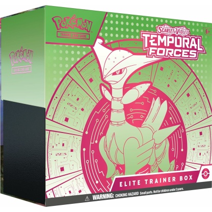 Pokemon: SV05 Scarlet and Violet Temporal Forces Elite Trainer Box - Image 2