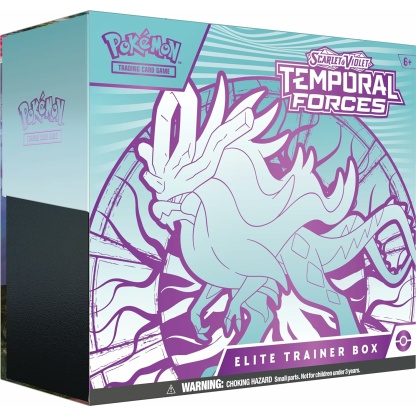 Pokemon: SV05 Scarlet and Violet Temporal Forces Elite Trainer Box - Image 3