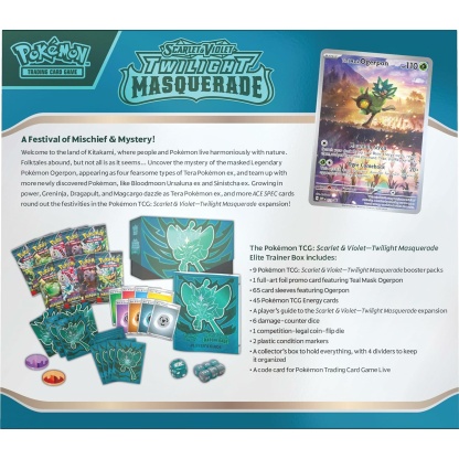 Pokemon: SV06 Scarlet & Violet Twilight Masquerade Elite Trainer Box - Image 5