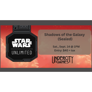 Star Wars Unlimited: Shadows of the Galaxy - Sealed Event