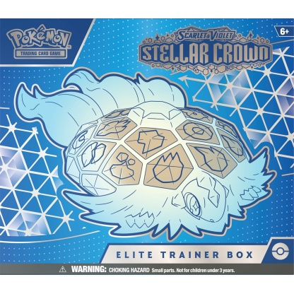 Pokemon: SV07 Scarlet & Violet Stellar Crown Elite Trainer Box - Image 3