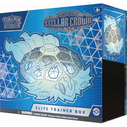 Pokemon: SV07 Scarlet & Violet Stellar Crown Elite Trainer Box - Image 4