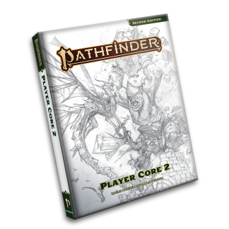 Pathfinder 2E: Player Core 2 - Sketch Cover