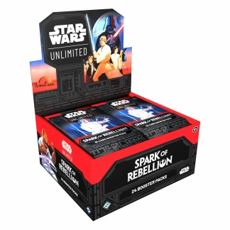 Star Wars Unlimited: Spark of Rebellion Booster Display