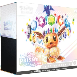 Pokemon: Scarlet and Violet 8.5 Prismatic Evolutions Elite Trainer Box