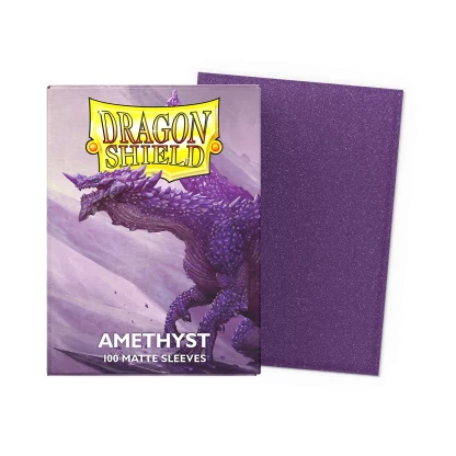 Dragon Shield: Dual Matte - Standard - Amethyst (100 ct.)
