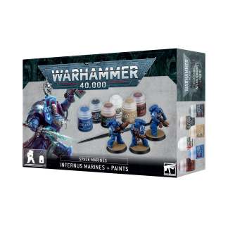 Warhammer 40K: Infer S/M + Paints Eng/Spa/Port/Latv/Rom