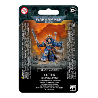 Warhammer 40K: Space Marines Captain In Gravis Armour
