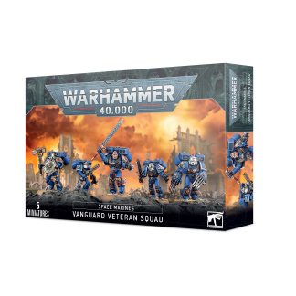 Warhammer 40K: Space Marines Vanguard Veteran Squad