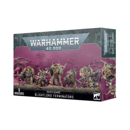 Warhammer 40K: Death Guard Blightlord Terminators