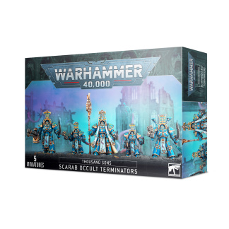 Warhammer 40K: Thousand Sons Scarab Occult Terminators