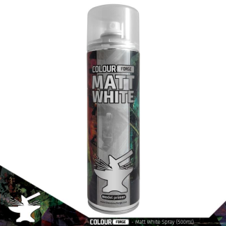 Colour Forge: Spray Matt White (500ml)