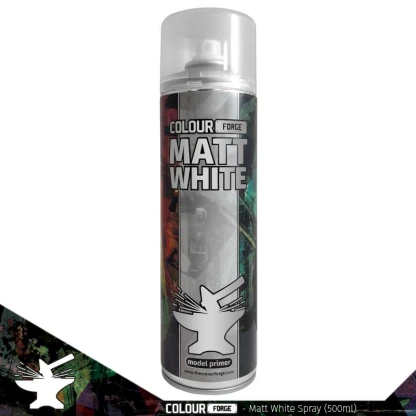 Colour Forge: Spray Matt White (500ml)
