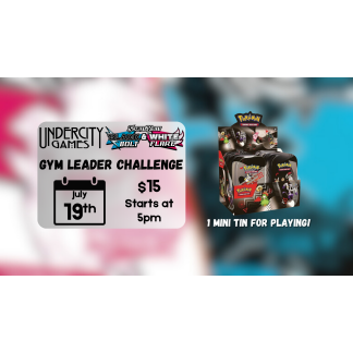 Pokemon: Black Bolt and White Flare Release - Gym Leader Challenge (07/19/2025)