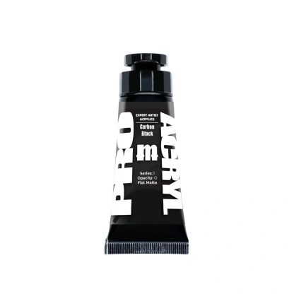 Pro Acryl: Expert Acrylics - Carbon Black (002)