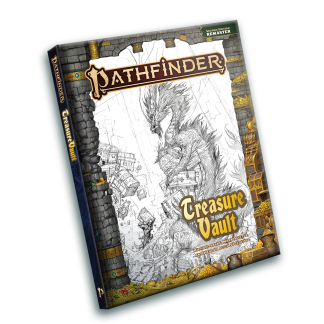 Pathfinder 2E: Pathfinder RPG: Treasure Vault (Remastered) - Sketch Cover