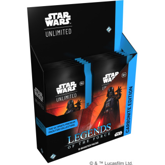 Star Wars Unlimited: Secrets of Power Carbonite Booster Display