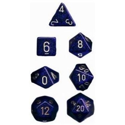 Chessex: Speckled - Polyhedral Cobalt 7-Die Set