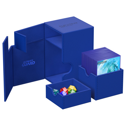 Ultimate Guard: Flip N' Tray 100+ Monocolor - Blue