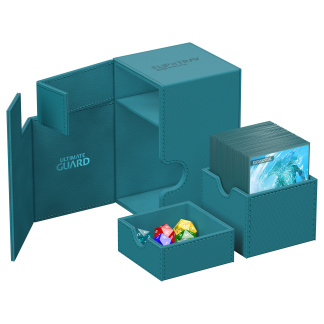 Ultimate Guard: Flip N' Tray 100+ Monocolor - Petrol