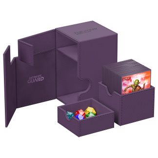 Ultimate Guard: Flip N' Tray 100+ Monocolor - Purple