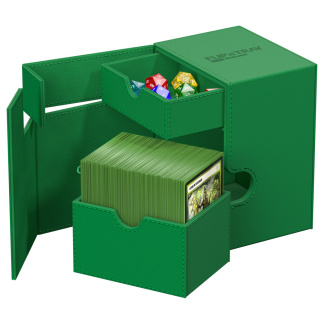 Ultimate Guard: Flip N' Tray 133+ Monocolor - Green