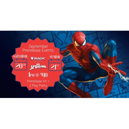 Magic the Gathering: Marvel's Spiderman Prerelease (09/20/2025)