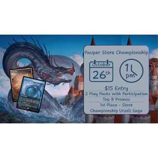 Magic the Gathering - Pauper Store Championship (10/26/2025)