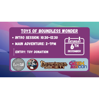 Pathfinder: Toys of Boundless Wonder 2025