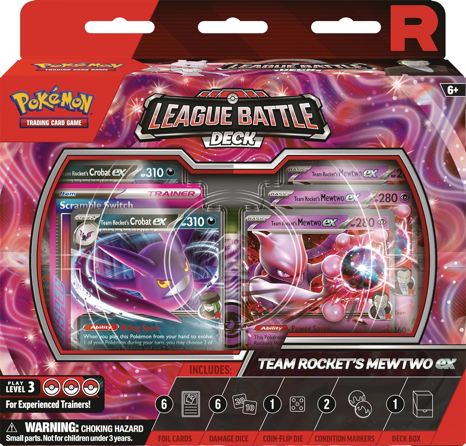 Pokemon: Team Rocket’s Mewtwo ex League Battle Deck - Image 2