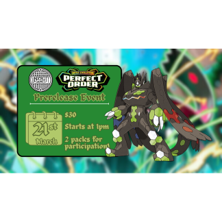 Pokemon: Perfect Order Prerelease - Sealed (03/21/2026)