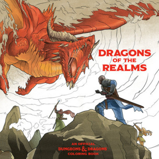 D&D: Dragons of the Realm Coloring Book