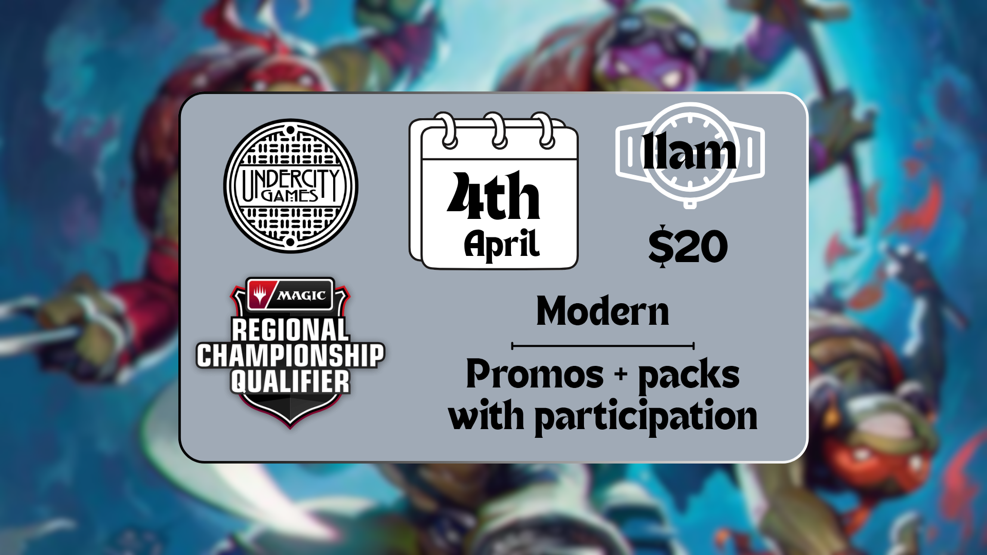 Magic the Gathering: RCQ - Modern (04/04/2026)