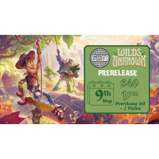 Lorcana: Wilds Unknown Prerelease (05/09/2026)