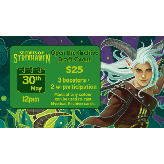 Magic the Gathering: Open the Archive Draft (05/30/2026)
