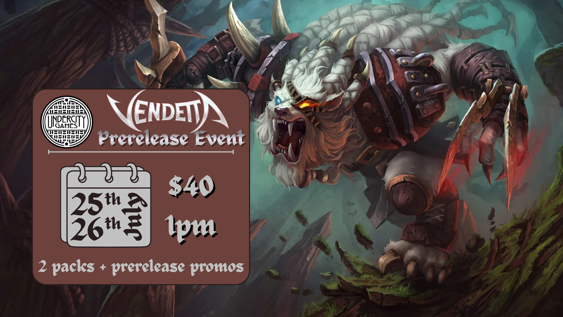 Riftbound: Vendetta Prerelease (07/25/2026)